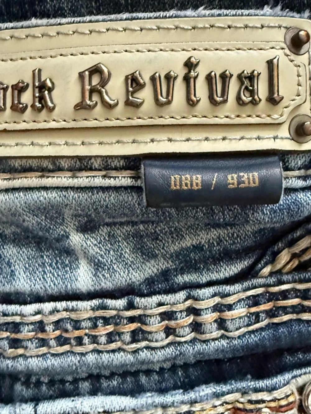 Rock revival Easy Ankle Skinny Jeans Size 29 - Picture 3 of 8